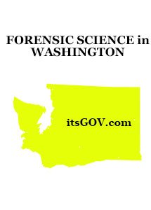washingston forensic science degree
